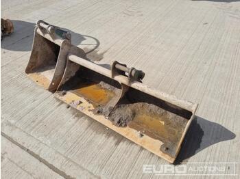  Strickland 48" Ditching, 18" Ditching Bucket 35mm Pin to suit Mini Excavator - Godet