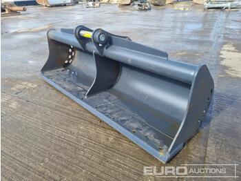  Strickland 72" Ditching Bucket 50mm Pin to suit 6-8 Ton Excavator - Godet
