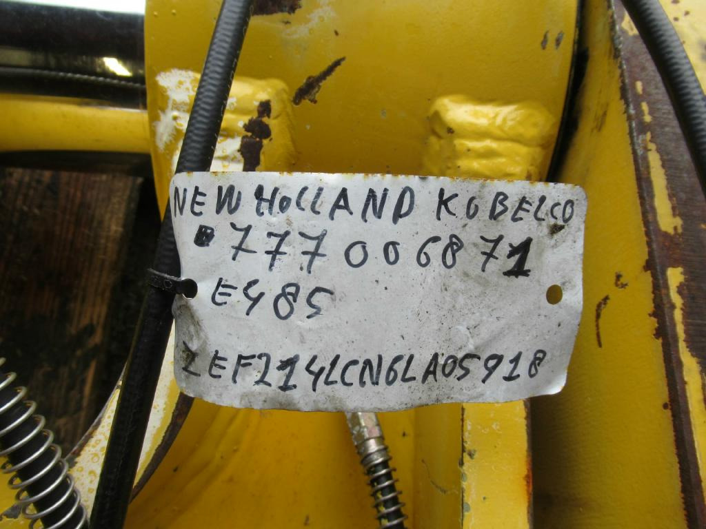 Attache rapide pour Engins de chantier New Holland Kobelco E485 -: photos 6