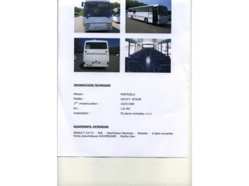Bus PONTICELLI LR210 P SCOLER: photos 1
