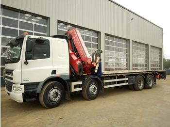 Camion plateau pour transport de équipements lourds 2011 DAF CF75.360: photos 1