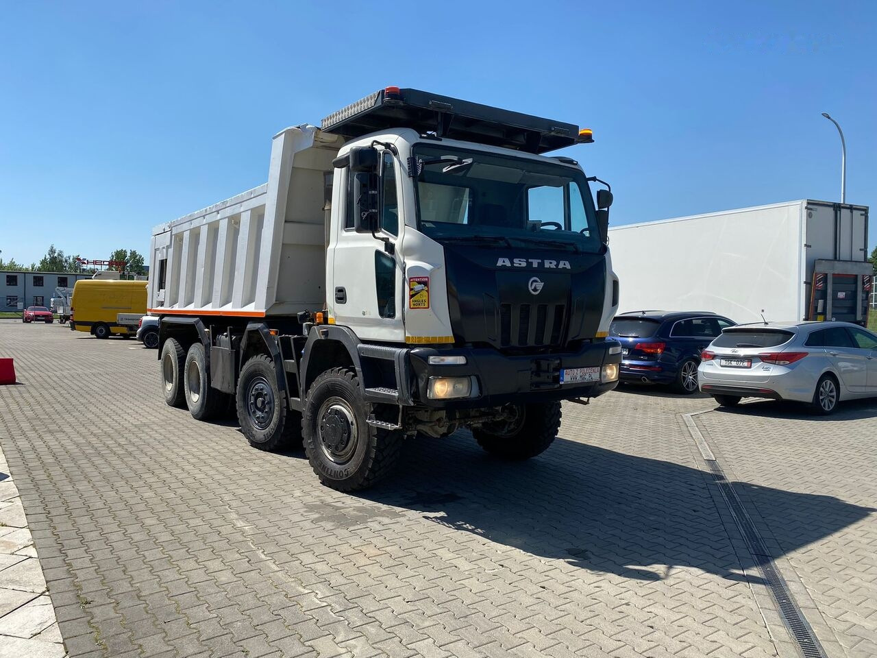 Camion benne neuf Astra HD 8 - 48 CANTONI / NEW SERVICE / 20M3 / LOW KM!: photos 9