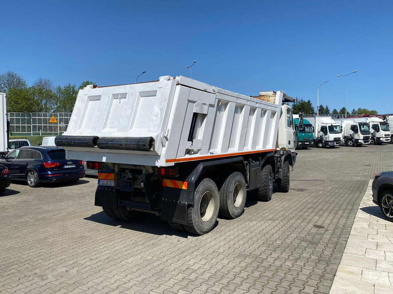 Camion benne neuf Astra HD 8 - 48 CANTONI / NEW SERVICE / 20M3 / LOW KM!: photos 14