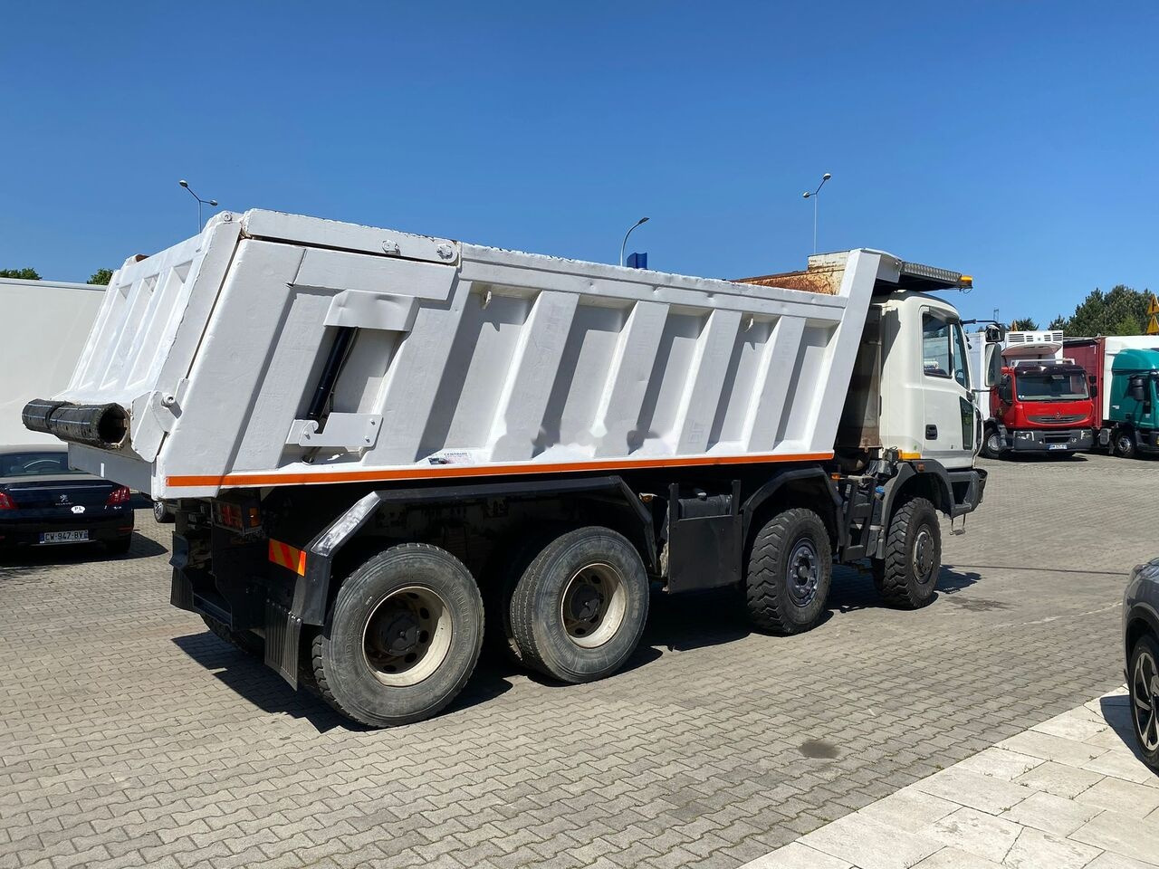 Camion benne neuf Astra HD 8 - 48 CANTONI / NEW SERVICE / 20M3 / LOW KM!: photos 12