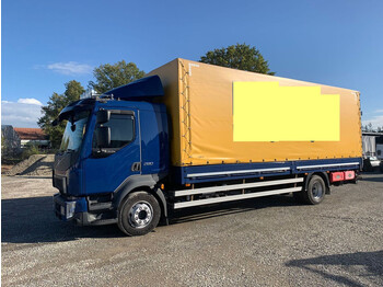 Camion à rideaux coulissants Volvo FL 280 Edscha Gardine 16 Tonner Schlafliege (12)