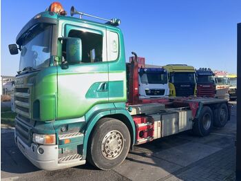 Camion ampliroll Scania R420 6X2 - HOOKLIFT + RETARDER
