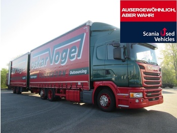 Camion bâche Scania G 410 LB6X2*4MLB Komplettzug!!!