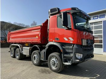 Camion benne Mercedes-Benz AROCS 4142 8x6 EURO6 Meiller Dreiseitenkipper