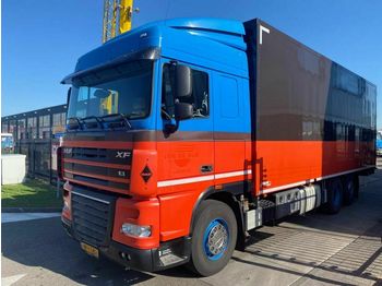 Camion fourgon DAF XF 105.410 6X2 + LAADKLEP