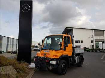 Mercedes-Benz UNIMOG U300 4x4 Hydraulik Standheizung Klima  - Camion plateau