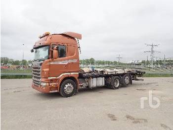 Camion plateau SCANIA R480 6x2