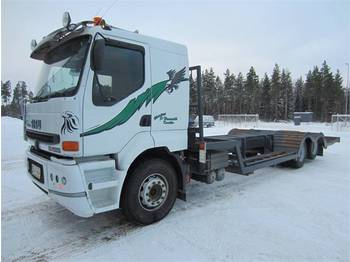 Sisu E11M K-AA 6x2 Metsäkoneen kuljetusauto - Camion porte-voitures