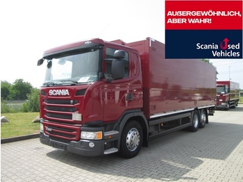 Camion pour le transport de boissons Scania G320LB6X24MNB / Schwenkwandkoffer / Getränkekoffer