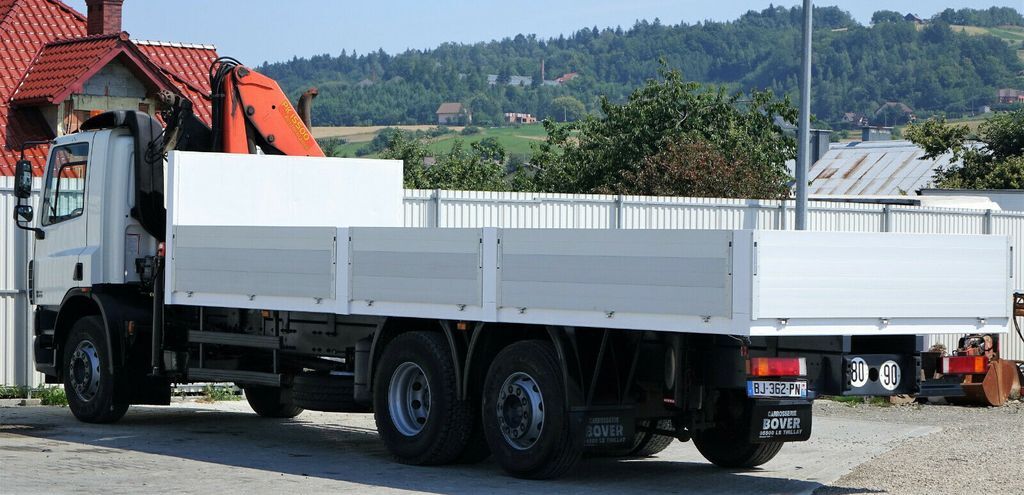 Camion grue DAF CF 75.310 Pritsche 7,90 m + KRAN / 6x2!: photos 6