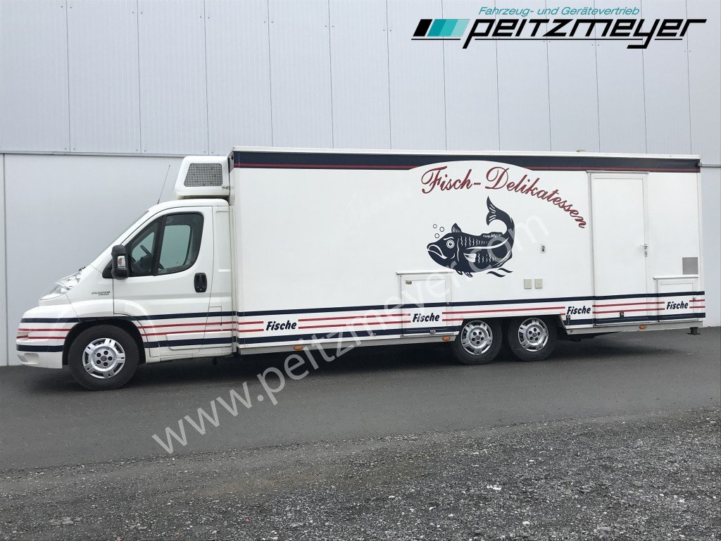 Camion magasin IVECO FIAT (I) Ducato Verkaufswagen 6,3 m + Kühltheke, Fritteuse: photos 6