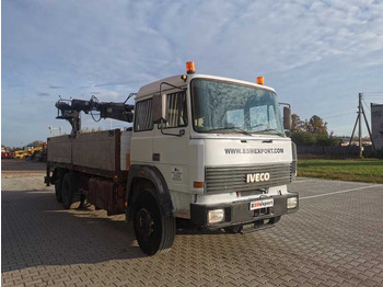 Camion plateau, Camion grue Iveco 240E36 flatbed truck: photos 3