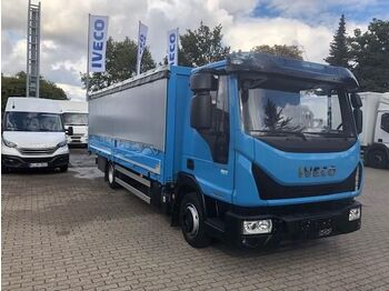 Camion à rideaux coulissants Iveco Eurocargo ML75E190/P  Langpritsche 137 kW (18...: photos 1