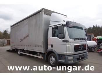 Camion porte-voitures MAN 12.220 geschlossener Fahrzeugtransporter Maschinentransporter EU5: photos 1