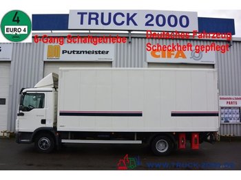 Camion fourgon MAN TGL 12.220 Koffer mit Seitentür LBW 1.5 Tonnen: photos 1