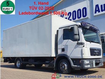 Camion fourgon MAN TGL 7.180 Alukoffer + LBW 1.5t. TÜV 2022 1.Hand: photos 1