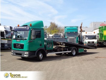 Camion porte-voitures MAN TGL 8.220 + Euro 5 + Manual + Car transporter + pto: photos 1