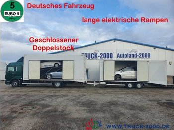 Camion porte-voitures MAN TGM 15.290 Doppelstock Geschlossen 3 Fahrzeuge: photos 1