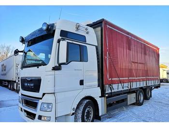 Camion à rideaux coulissants MAN TGX 26.400 6X2-2LL EURO 5: photos 1