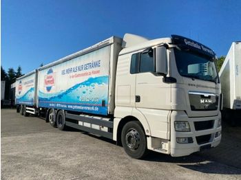 Camion pour le transport de boissons MAN TGX 26.440 mit Anhänger Getränke LDW 2.000kg: photos 1