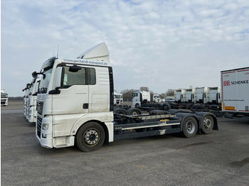 Camion porte-conteneur/ Caisse mobile MAN  TGX 26.460 LL Jumbo, Multiwechsler 3 Achs BDF W: photos 1