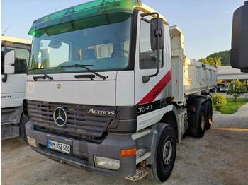 Camion benne Mercedes Benz ACTROS 3343 6X4 meiller tipper - euro 3: photos 1