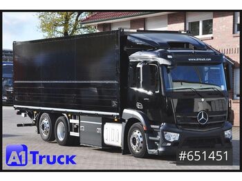 Camion fourgon Mercedes-Benz Antos 2536, Getränke, LBW, Lenk-Liftachse: photos 1