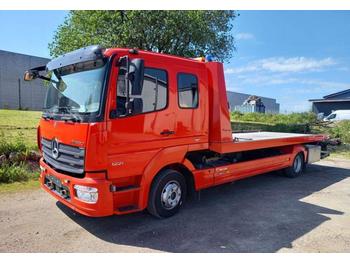 Camion porte-voitures Mercedes-Benz Atego 1221 car transporter deliver vehicles Iveco: photos 1