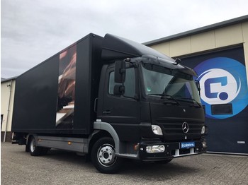 Camion fourgon Mercedes-Benz Atego 818 L 4x2 + Plywood box and lift GOOD CONDITION !!: photos 1