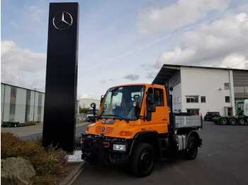 Camion plateau Mercedes-Benz UNIMOG U300 4x4 Hydraulik Standheizung Klima: photos 1