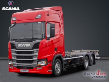 Camion porte-conteneur/ Caisse mobile SCANIA R 450 B6x2*4NB Lenkachse: photos 1