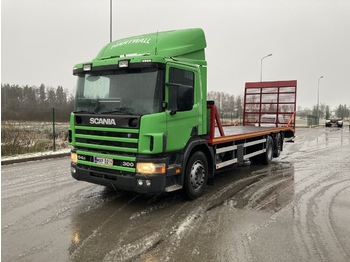 Camion porte-voitures pour transport de équipements lourds Scania 94: photos 1