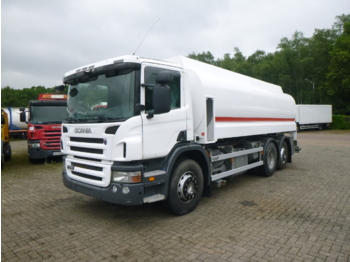 Camion citerne pour transport de carburant Scania P360 6X2 fuel tank 20 m3 / 5 comp + dual pump/counter/hoses: photos 1