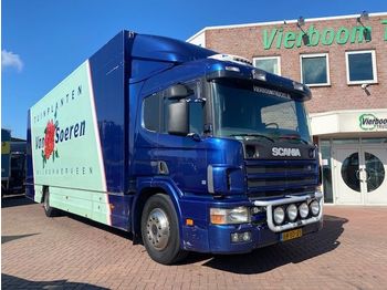 Camion fourgon Scania P 94-220 4X2 BOX WITH LIFT SUPER CONDITION: photos 1