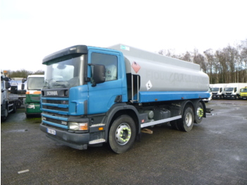 Camion citerne pour transport de carburant Scania P 94-300 6X2 fuel tank 16.7 m3 / 4 comp: photos 1