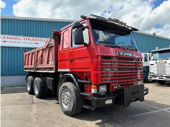 Camion benne Scania R143-420 V8 6x4 FULL STEEL MEILLER KIPPER (MANUAL GEARBOX / FULL STEEL SUSPENSION / REDUCTION AXLES / HYDRAILIC KIT): photos 5