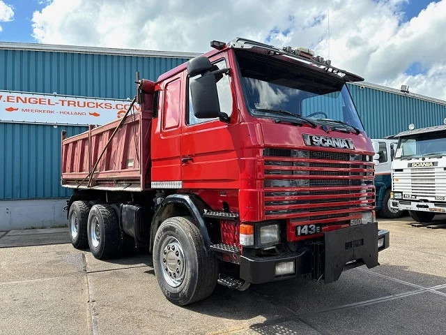 Camion benne Scania R143-420 V8 6x4 FULL STEEL MEILLER KIPPER (MANUAL GEARBOX / FULL STEEL SUSPENSION / REDUCTION AXLES / HYDRAILIC KIT): photos 6