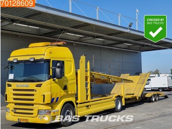 Camion porte-voitures Scania R380 4X2 3- Pedals Standklima GS Meppel Aufbau: photos 1