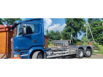 Camion porte-conteneur/ Caisse mobile Scania R 490 LB, 6x2*4, EURO 6, 360 KW: photos 4