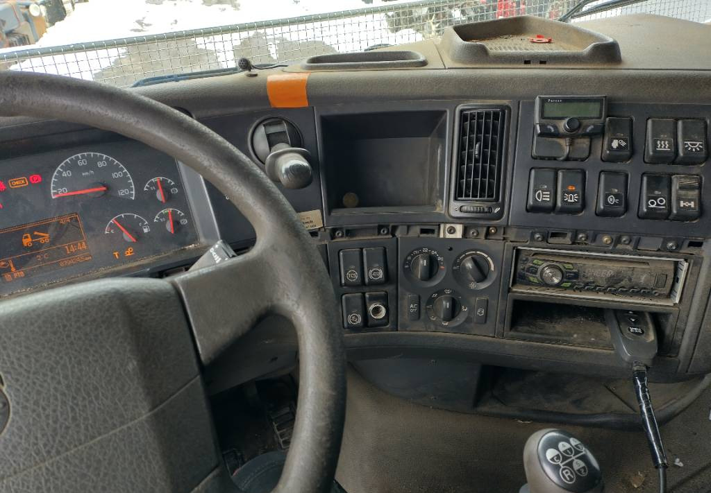 Camion ampliroll, Camion grue Volvo FH13 6x2 koukkulaite+Atlas 165 nosturi radio: photos 9