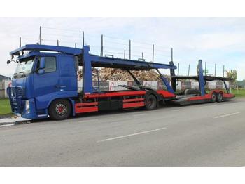 Camion porte-voitures Volvo FH 460 Biltransport + släp: photos 1