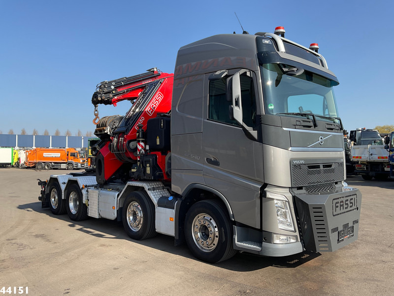 Camion grue Volvo FH 540 Fassi 165 Tonmeter laadkraan + Fly-Jib Just 104.869 km!: photos 9
