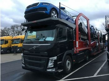 Camion porte-voitures Volvo FM11 450E6 + Eurolohr 1.53 EVO: photos 1