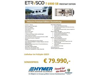 Etrusco T 6900 SB FREISTAAT EDITION*FÜR SOFORT*  - Camping-car profilé