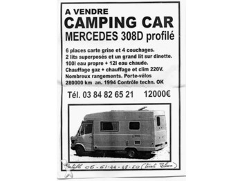 Mercedes 308D - Fourgon aménagé