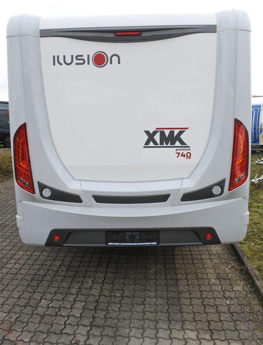Camping-car profilé neuf Ilusion XMK 740 FF Chassis + Elegance - Pak., Markise: photos 14
